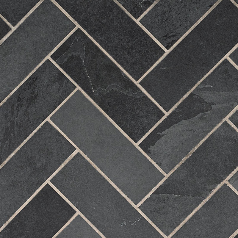 Slate Tile Collection Montauk Black 4