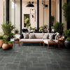 Slate Tile Collection Montauk Blue Pattern  Room Scene