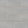 MSI Highland Park Morning Fog Subway - 4"x12" Swatch