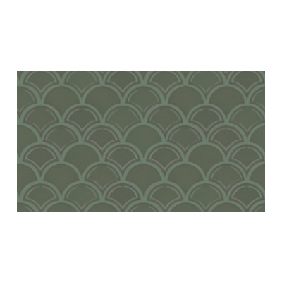 Shaw Tile Geoscapes Moss Green Fan