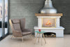 MSI Ledgestone Veneer - Mountain Bluestone Panel - Split Face Room Scene