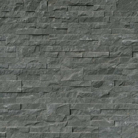 MSI Ledgestone Veneer - Mountain Bluestone Panel - Split Face Swatch