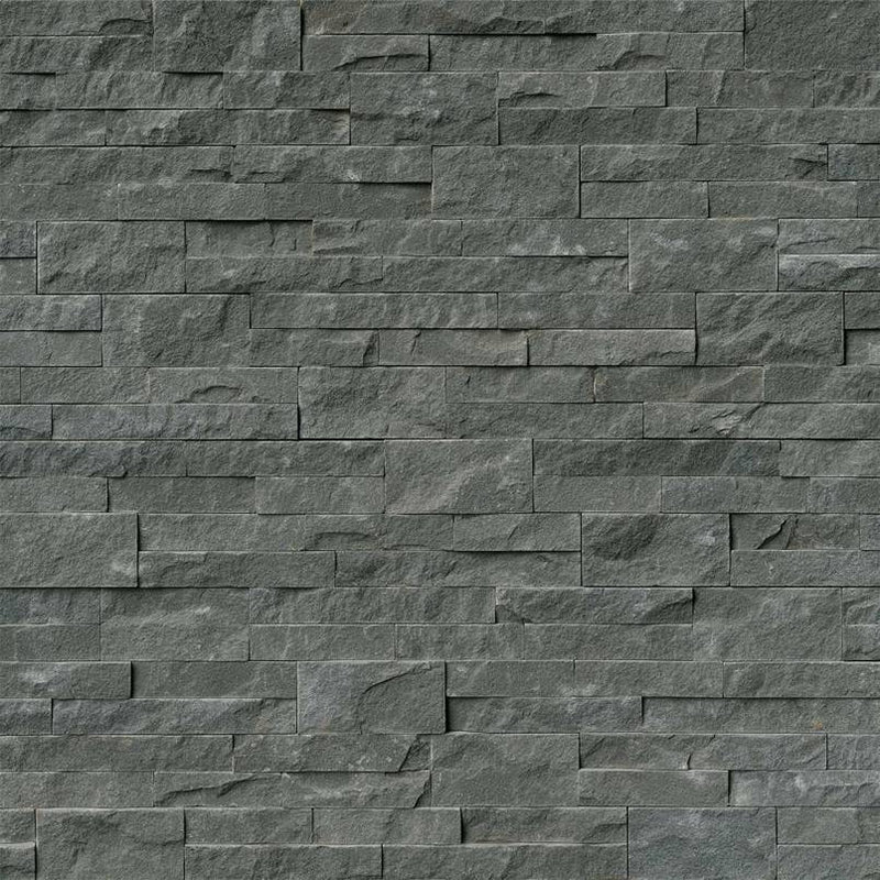 MSI Ledgestone Veneer - Mountain Bluestone Panel - Split Face