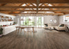 ANTONI PORCELAIN TILE COLLECTION NERO - 6"x36" Room Scene