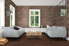 MSI Brickstaks Clay Brick Noble Red Reclaimed Room Scene