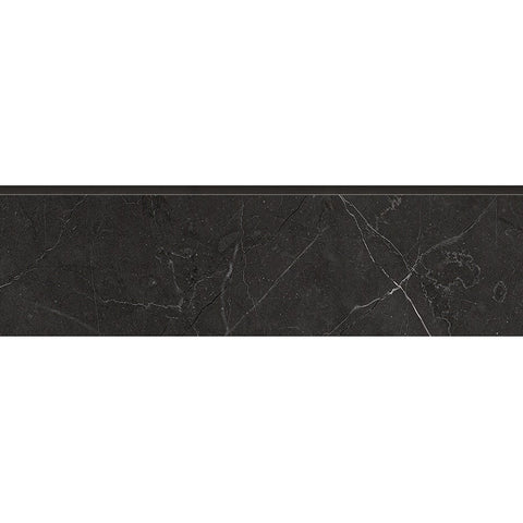 Tile Collection La Marca 3x12 Bullnose Nero Venato