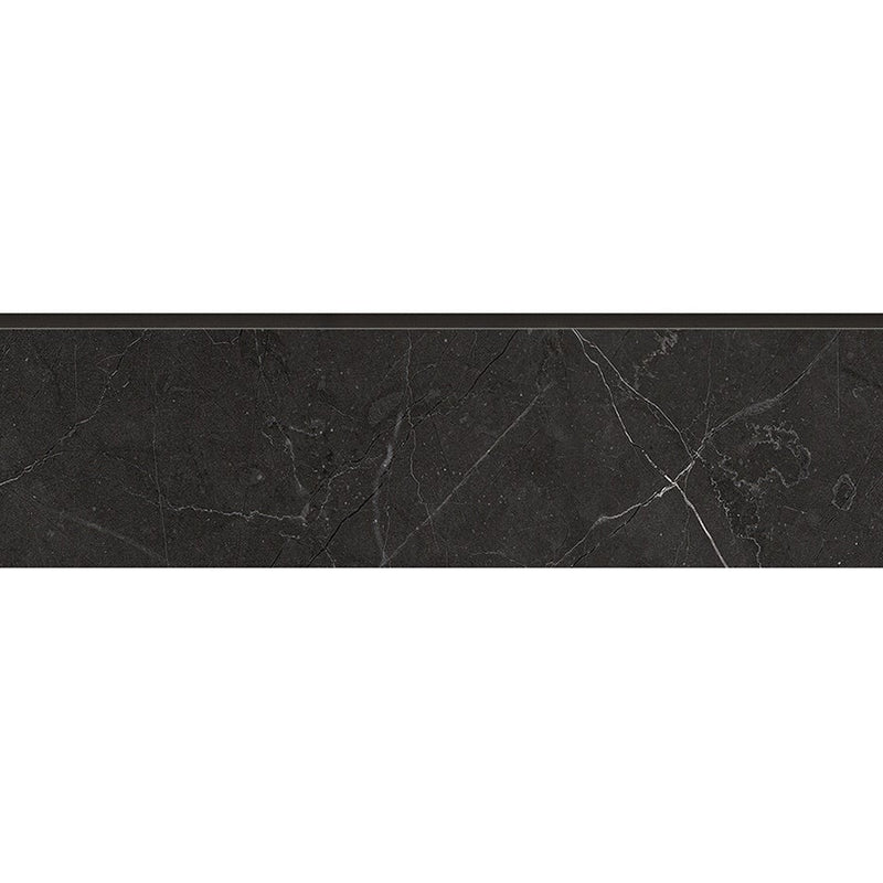Tile Collection La Marca 3x12 Bullnose Nero Venato Polished