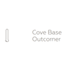 Daltile Volume 1.0 Stereo Grey VL73 Cove Base Outcorner 1"x6"