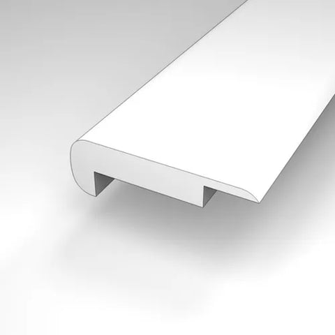 Mohawk Gardenia Lake Trim Overlap Stair Nose