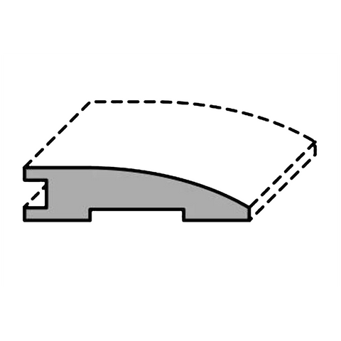 Shaw High Plains 6" Trim Overlap Reducer