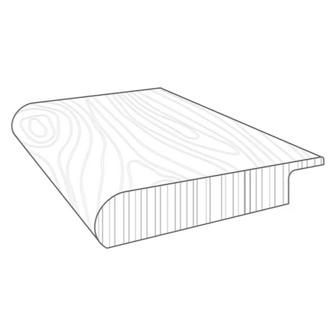 Anderson Imperial Pecan Trim Overlap Stair Nose
