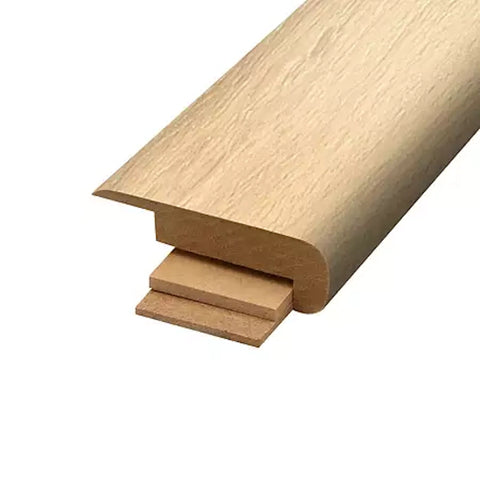 Mohawk Boardwalk Collective Trim Overlap Stairnose Sand Dune