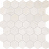 Daltile Eclessia Marble Mosaic Hexagon Pacifica