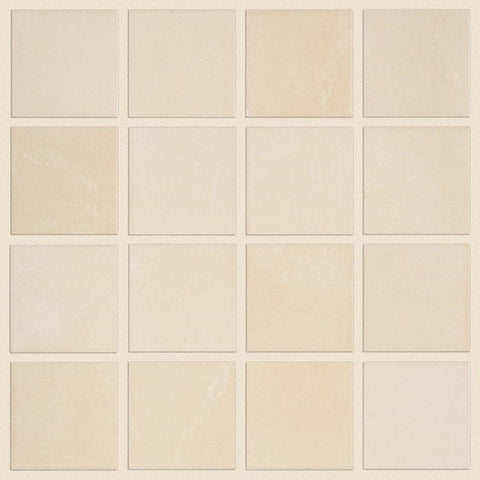 Shaw Tile Colonnade Parchment 3x3 Mosaic Swatch