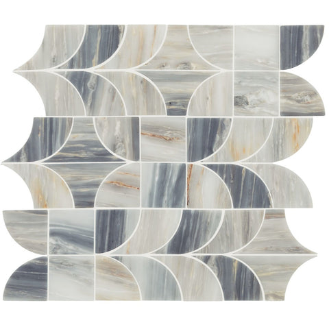 Daltile Gamma Mosaic Patchwork Azure