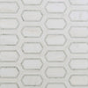 Marble Tile Collection Bianco Dolomite Pavilion Marble Picket Swatch