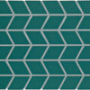 Peacock Chevron Glossy