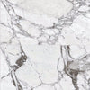 Daltile Marble Attache Lavish Rectangle 12x24 Satin Pearl Arabesque