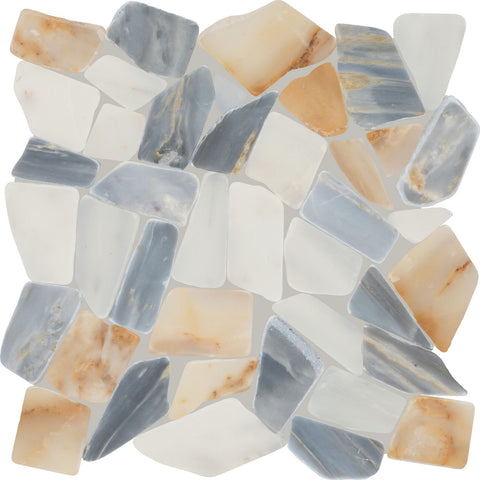 Daltile Gamma Mosaic Pebble Azure