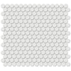 Virginia Tile Soho 3/4" Penny Round Mosaic Tile Vintage Grey