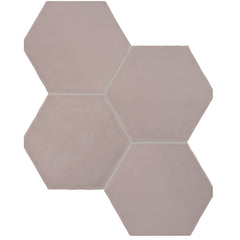 Tile Collection Teramoda 6x7 Hexagon Tile Petal Glossy