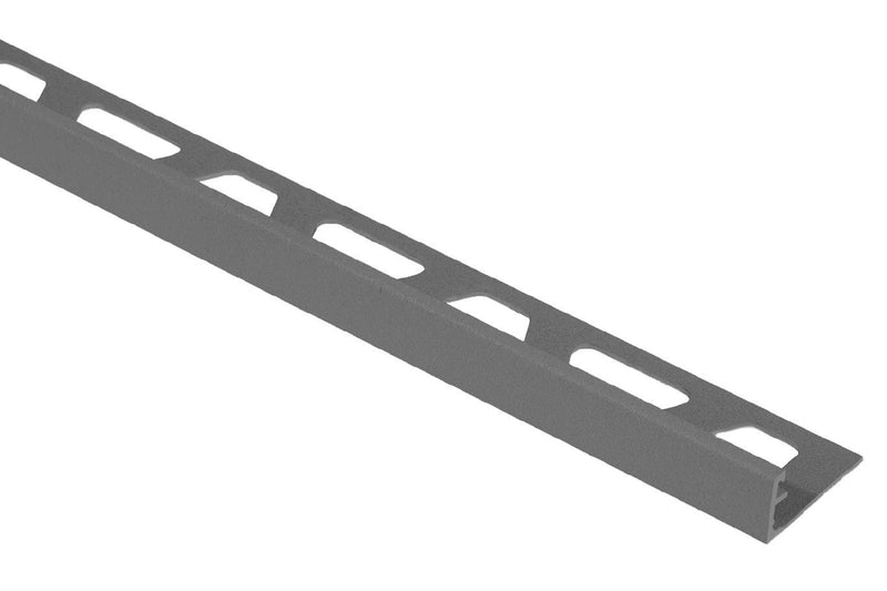 Schluter Schiene Edge Trim  Aluminum Pewter Textured