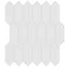 Tile Collection Soho 2x5 Picket Mosaic Tile Vintage Grey