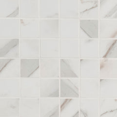 Pietra Porcelain Collection Calcatta - 2"x2" Mosaic Polished Swatch