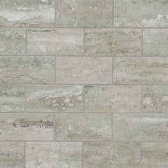 Veneto Porcelain Tile Collection Gray - 2"x4" Mosaic Polished Swatch