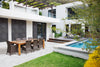 Arterra Porcelain Paver Praia Carrara - 24"x24" Outdoor Scene