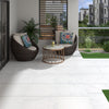 Arterra Porcelain Paver Praia Carrara - 24"x24" Outdoor Scene 2