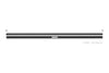 Schluter Kerdi Line Vario Linear Drain Grate and Channel Assembly 96" Floral