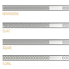Schluter Kerdi Line Vario Linear Drain Grate and Channel Assembly 48" Slant