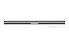 Schluter Kerdi Line Vario Linear Drain Grate and Channel Assembly 48" Herringbone
