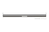 Schluter Kerdi Line Vario Linear Drain Grate and Channel Assembly 48" Herringbone