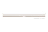 Schluter Kerdi Line Vario Linear Drain Grate and Channel Assembly 96" Herringbone