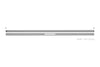 Schluter Kerdi Line Vario Linear Drain Grate and Channel Assembly 48" Slant