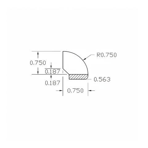 LifeCore Anton Trim Quarter Round
