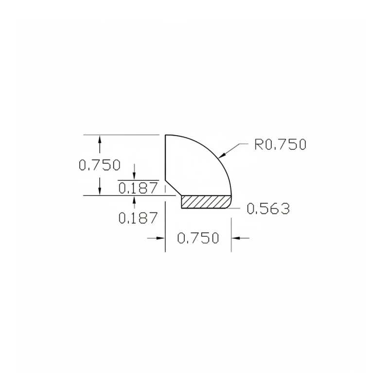LifeCore Anton Trim Quarter Round
