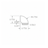 LifeCore Allegra Trim Quarter Round