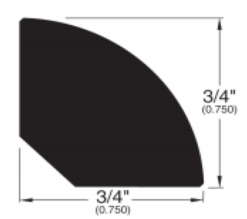 Somerset TruOak Engineered Trim Quarter Round