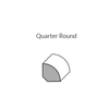 Shaw Albright Oak 5" Trim Quarter Round Shaw Shaw 