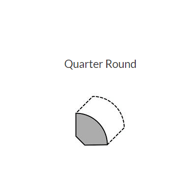 Shaw Cornerstone Trim Quarter Round Shaw Shaw 