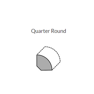 Shaw Castlewood Prime Trim Quarter Round