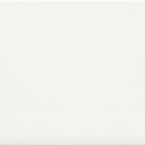 Tile Collection Soho 1/3x12 Quarter Round Canvas White Glossy