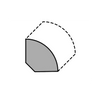Shaw Pebble Hill Hickory Trim Quarter Round