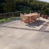 Arterra Porcelain Paver Quartz Beige - 24x24 Outdoor Scene