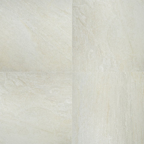 Arterra Porcelain Paver Quartz White - 24"x48" Swatch