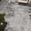 Arterra Porcelain Paver Quarzo Gray 24"x48" Outdoor Scene 2