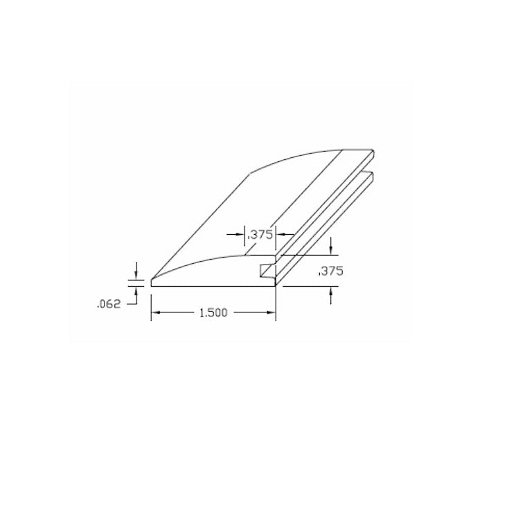 Mannington Riverwalk Trim Reducer